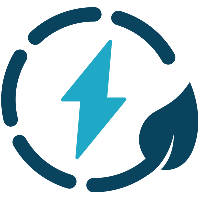 Energi och kostnadseffektiva lösningar symbol